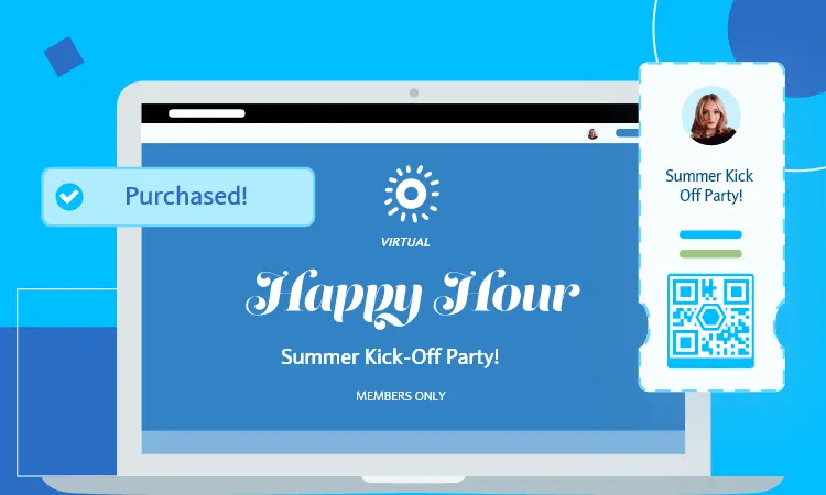 Event management website builder